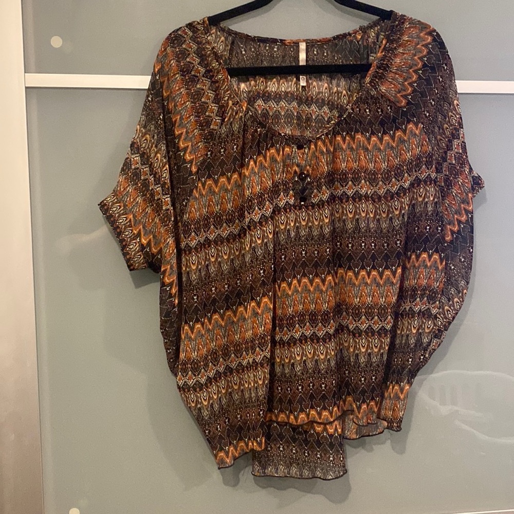 Blouse with button details